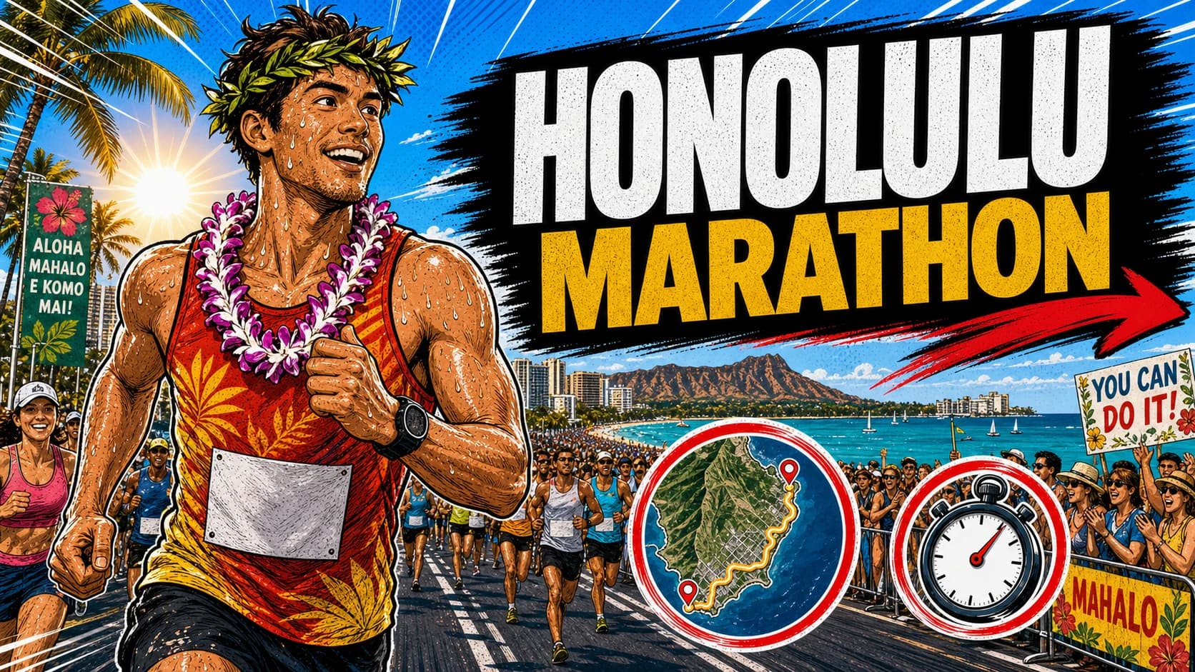 JAL Honolulu Marathon 2026 Complete Guide — No Time Limit, Diamond Head, Hawaii and How to Train For It