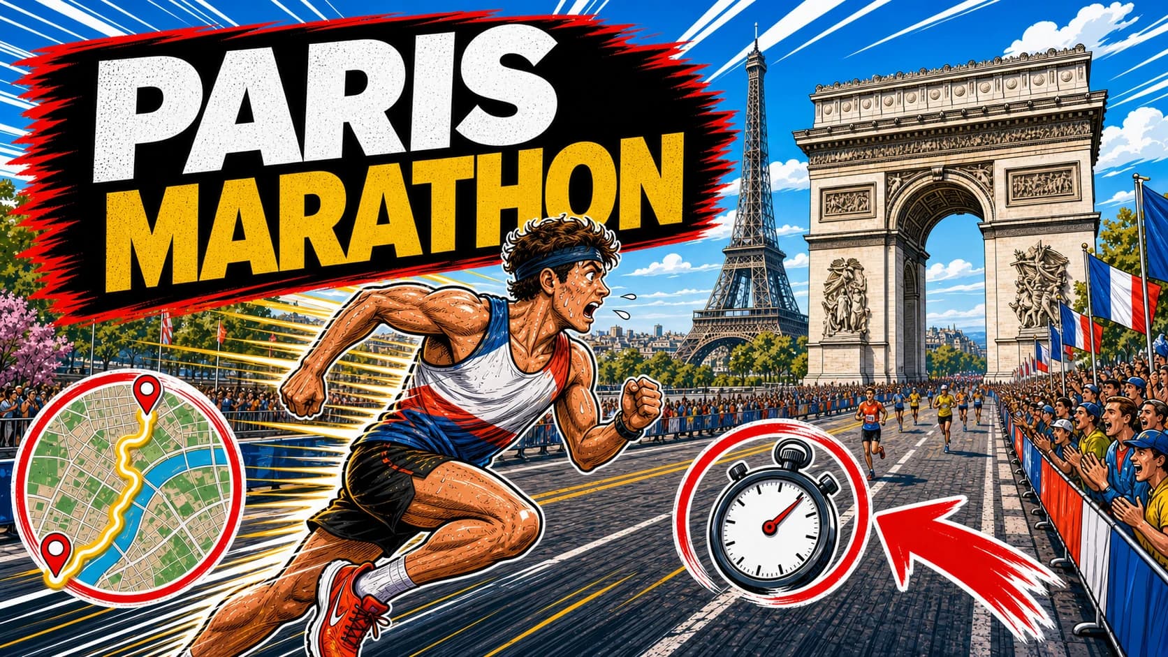 Guía Completa Marathon de Paris 2027 — Recorrido, Champs-Élysées y Cómo Prepararla