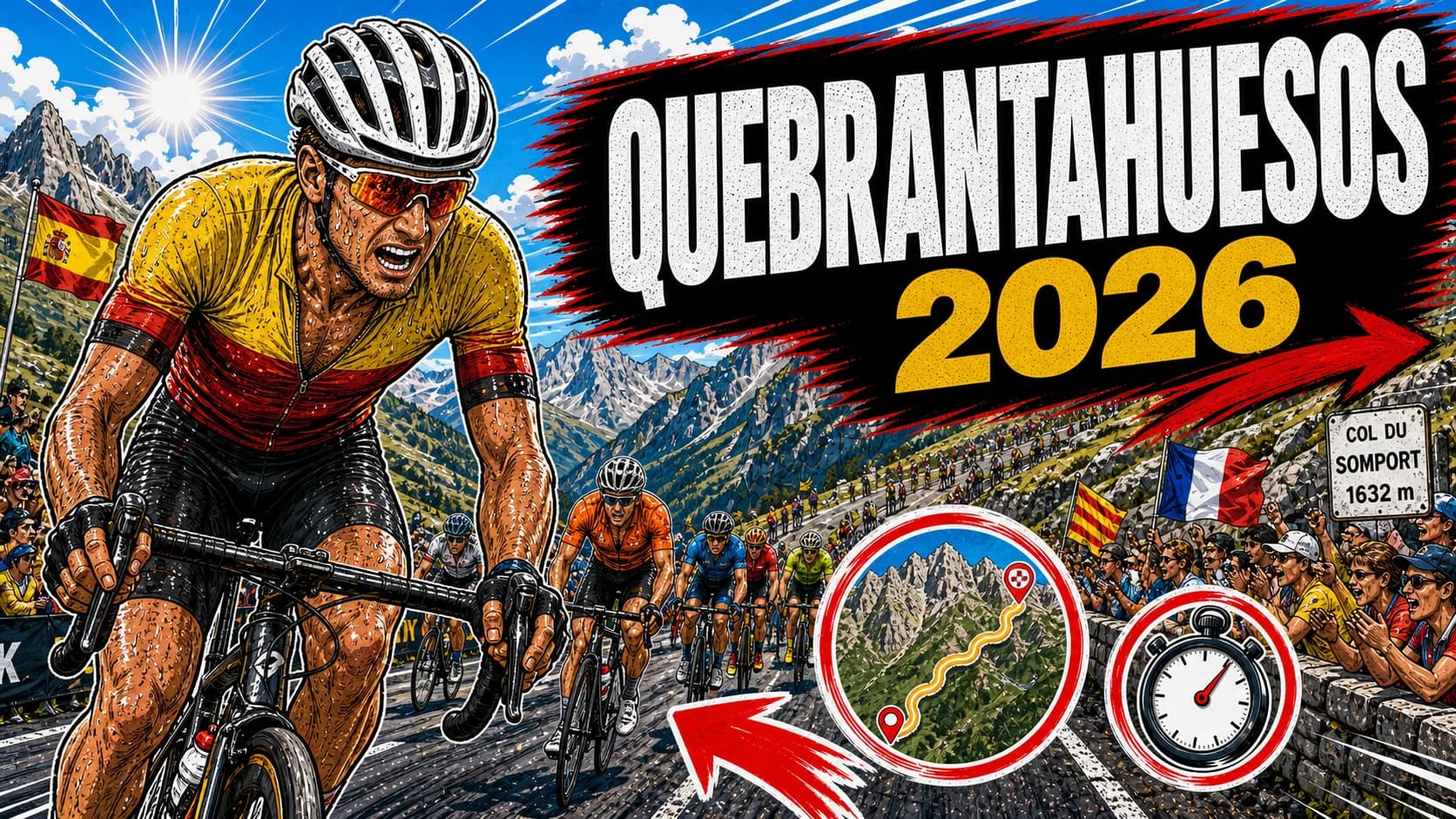 Guía Completa La Quebrantahuesos 2026 — La Cicloturista Reina de los Pirineos, 200 km, 4 Puertos y Cómo Prepararla