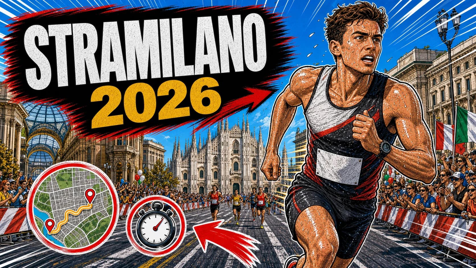 Guía Completa Stramilano 2026 — La Carrera Urbana Más Grande de Italia, Galería Vittorio Emanuele II y Cómo Prepararla