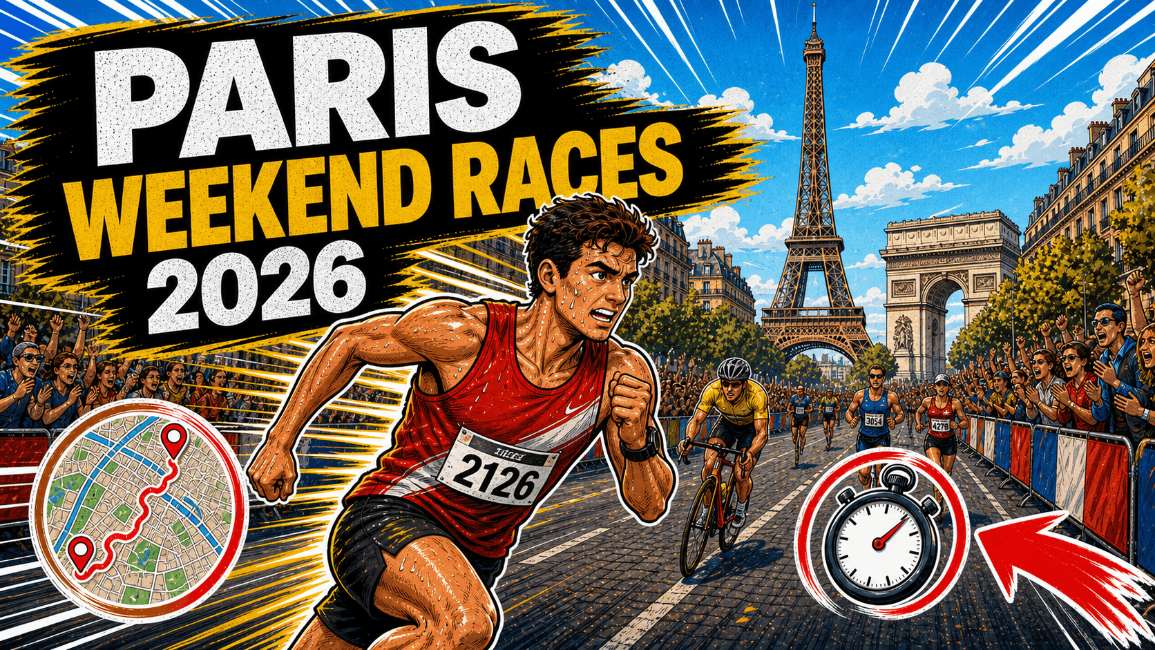 Weekend Race Calendar: Paris & Île-de-France Races in 2026 (10K, Half, Marathon)