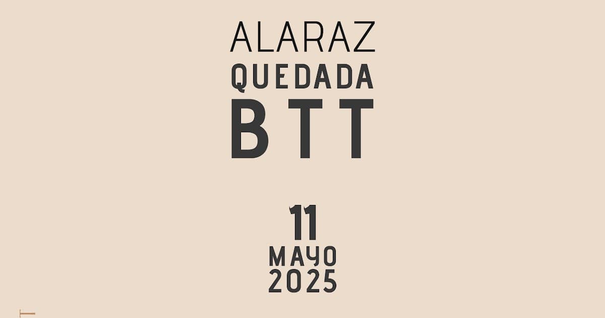 Quedada BTT Alaraz