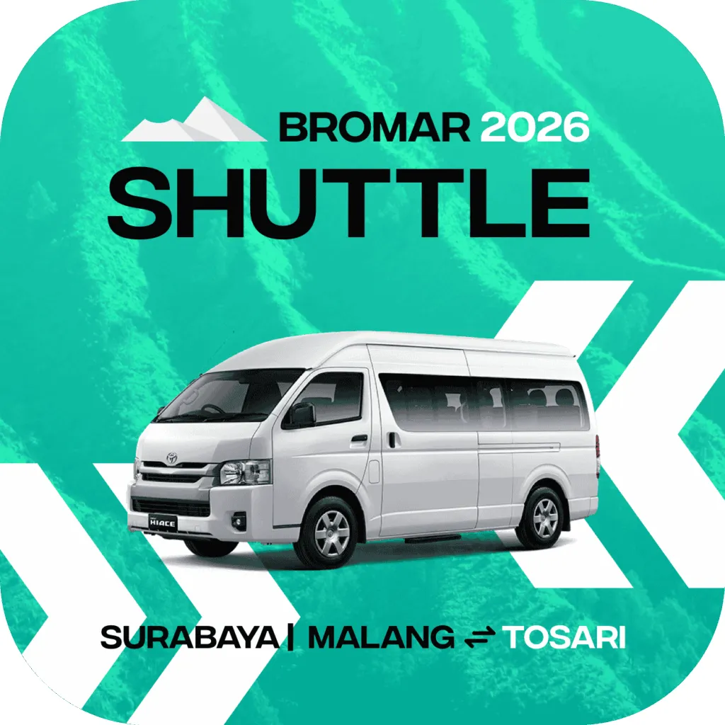 Shuttle Ticket for BROMAR 2026 (Bromo Marathon)