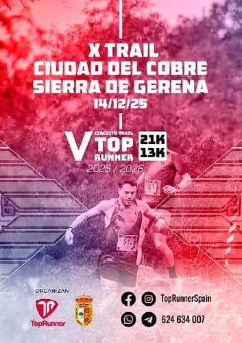 Trail Ciudad del Cobre - Sierra de Gerena 14K